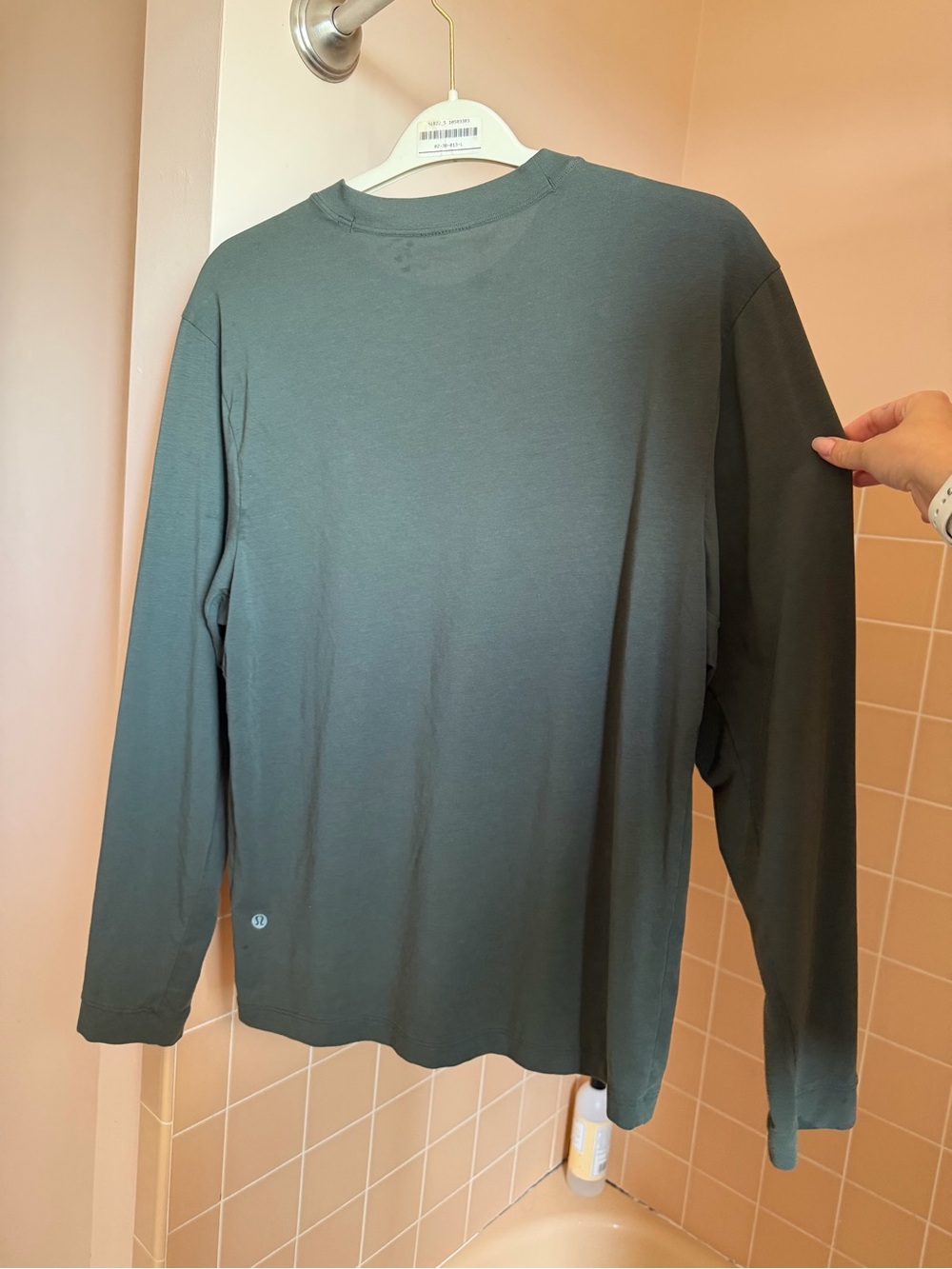 lululemon athletica Long Sleeve Crewneck Shirt - Dark Green - Picture 2 of 5